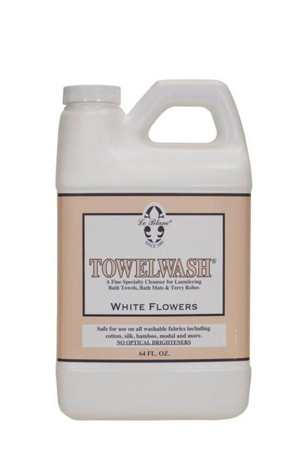 Le Blanc White Flowers Towel Wash - 64 Oz.