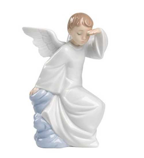 Nao by Lladro Porcelain "Watching over you" Figurine